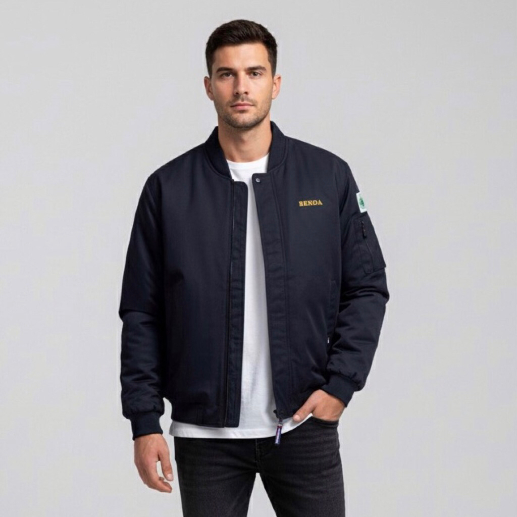 T-BUC Bomber Jaket tebal Puffer Size bisa L -  bisa XL