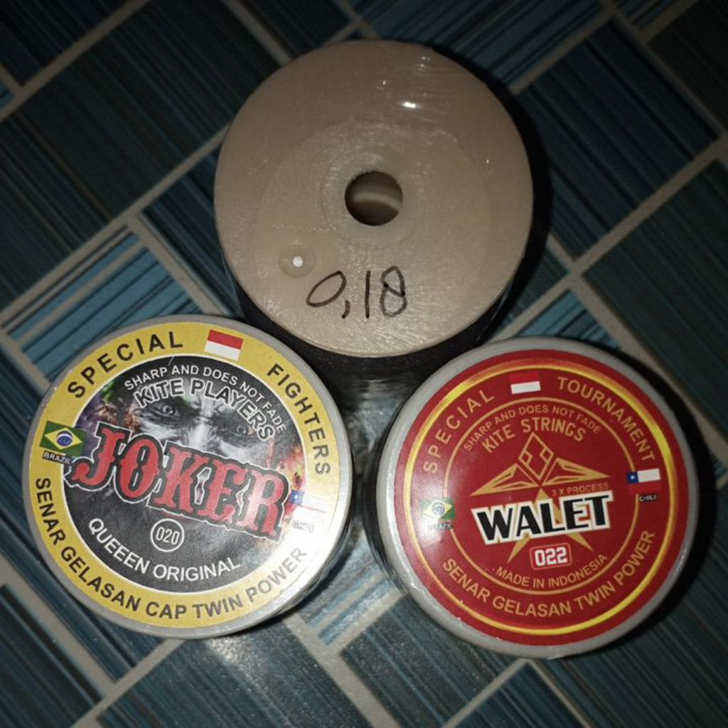 SENAR GELASAN Queen production 0,18-0,20-0,22 klosan 2000YARD BAHAN N66 IMPORT