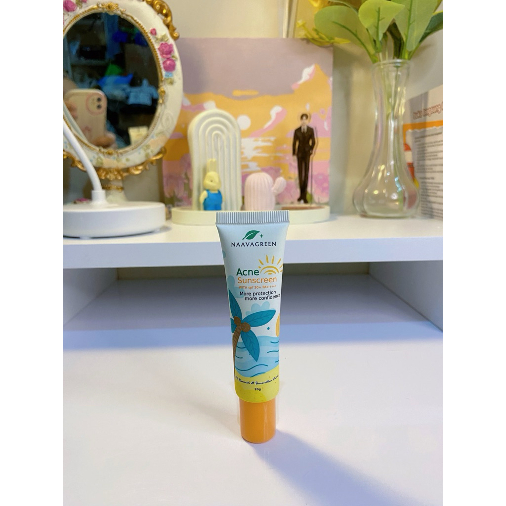 Preloved navaagreen acne sunscreen