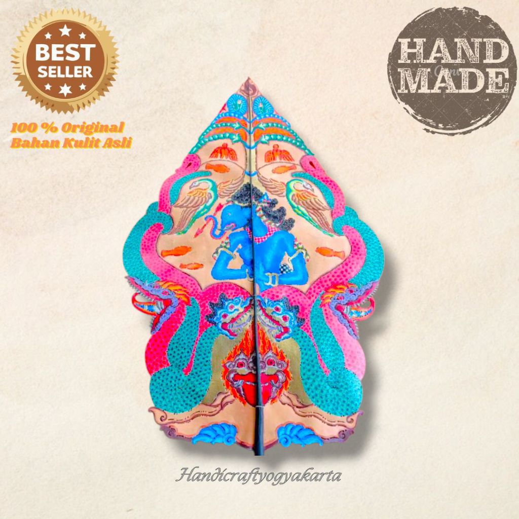 handicraftyogyakarta wayang kulit gunungan kualitas halus ukuran standar pentas pedalangan