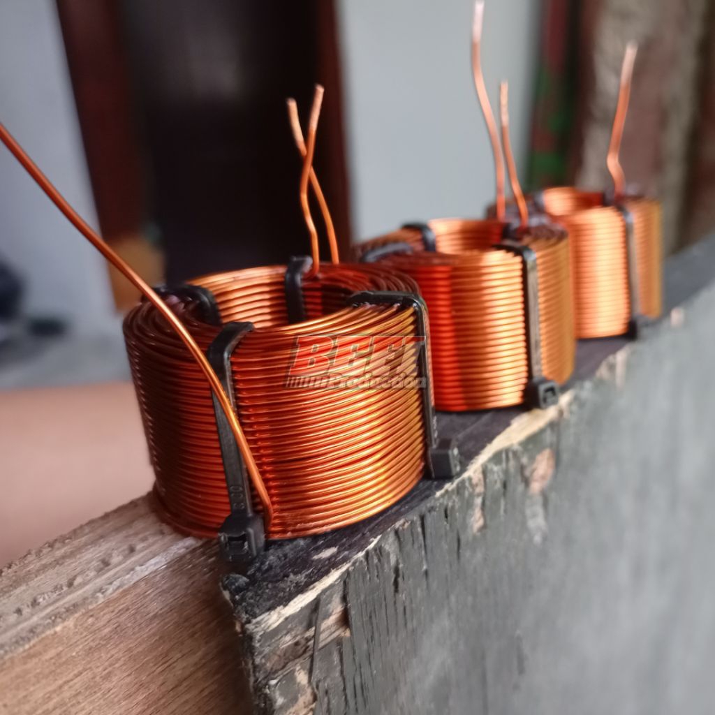 Induktor lilitan crossover pasif 0,80mH