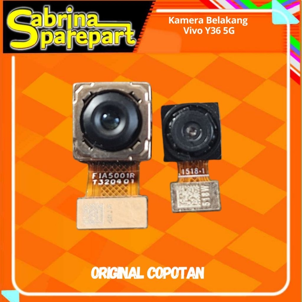 Kamera Belakang Vivo Y36 5g 1set second Copotan