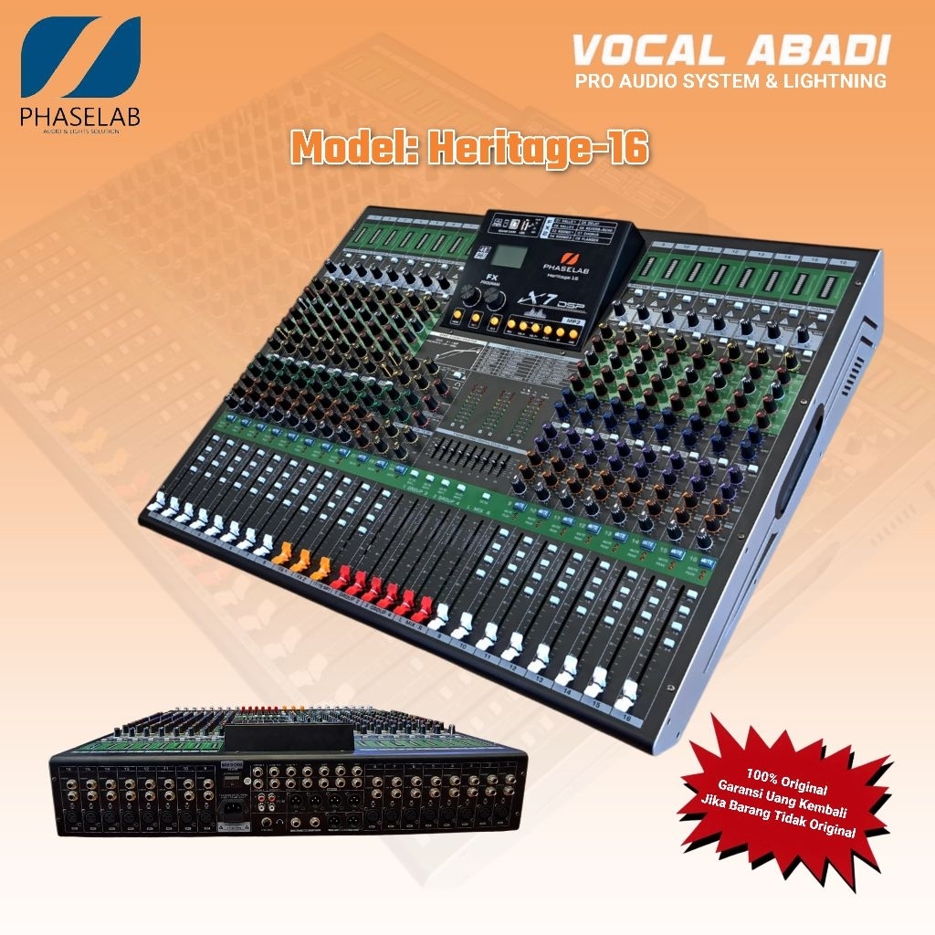 MIXER PHASELAB HERITAGE 16