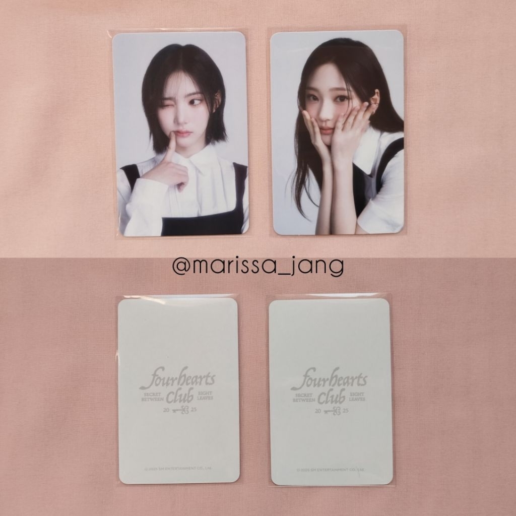 (Booked) Photocard Hearts2hearts Four Hearts Club Jiwoo Stella