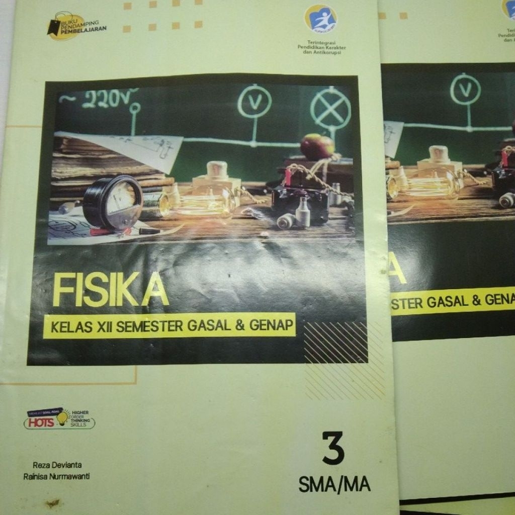 LKS SMA MA FISIKA  KELAS 12 SEMESTER 1 DAN 2 (setahun) Kurikulum 2013 K13