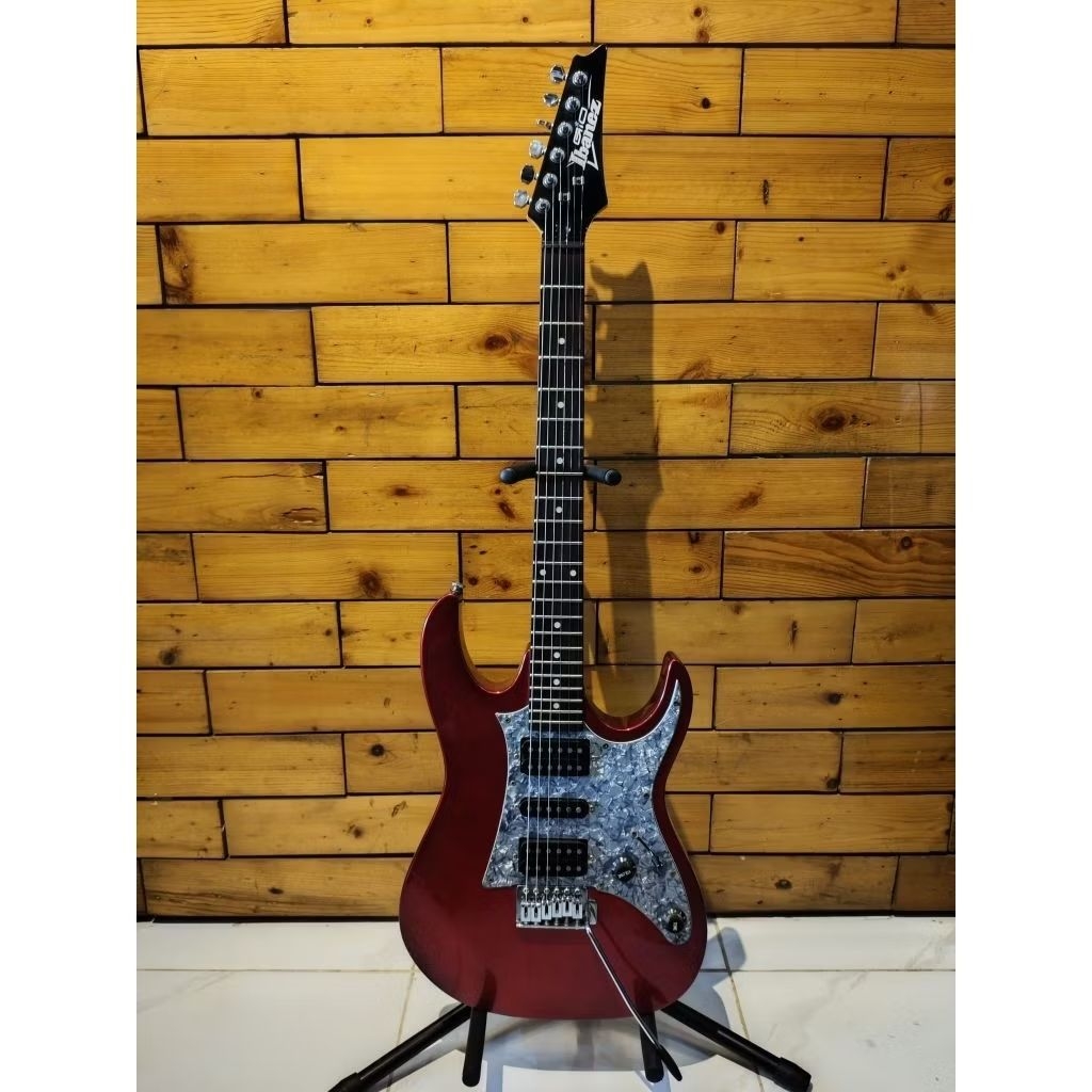 Ibanez Gio GRX55P-CA - Candy Apple| Original | Gitar Elektrik