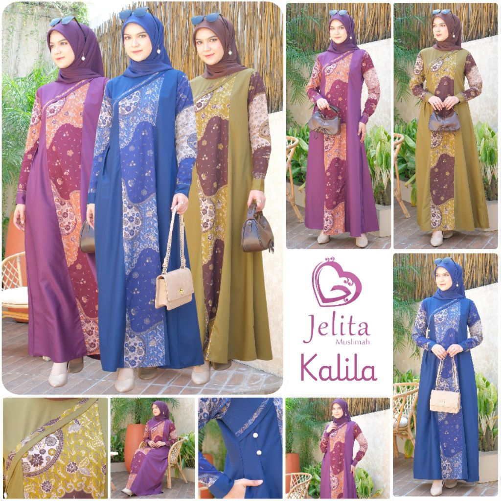 Gamis Kalila by Jelita Muslimah