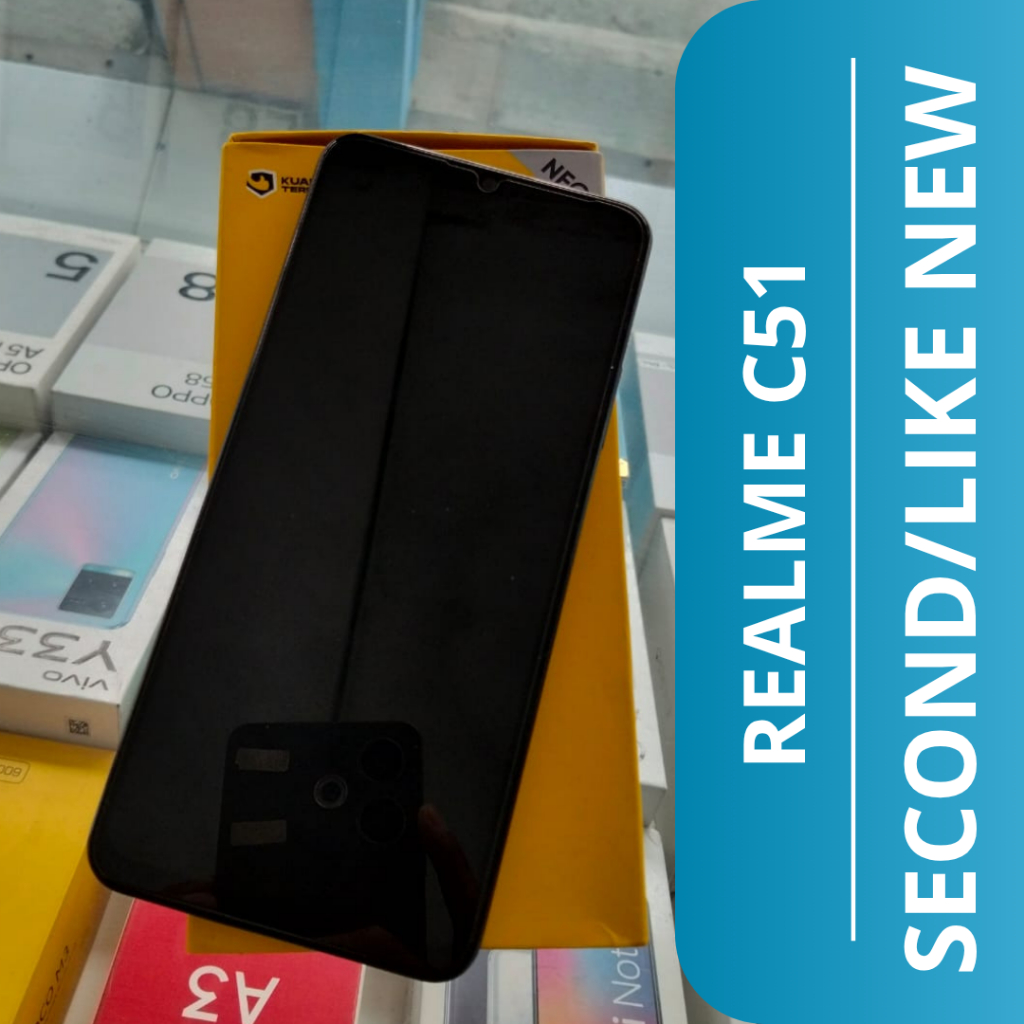 HP SECOND REALME C51 4+4/64GB / REALME C51 HP SECOND
