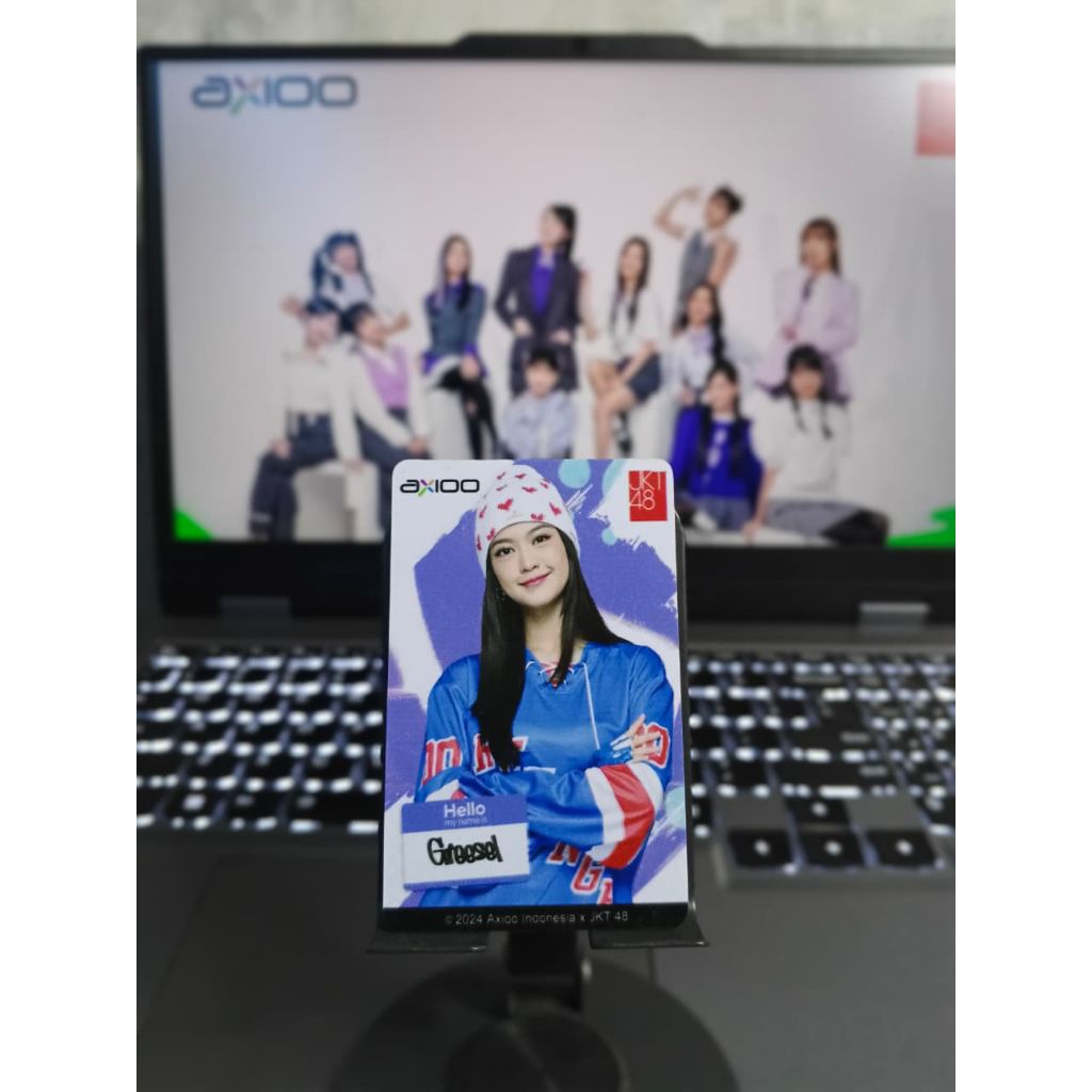 PHOTOCARD GREESEL JKT48 X AXIOO