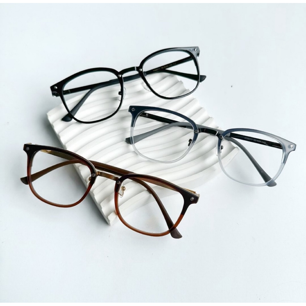 kacamata 6011 kacamata cewek cowok lensa Photochromic