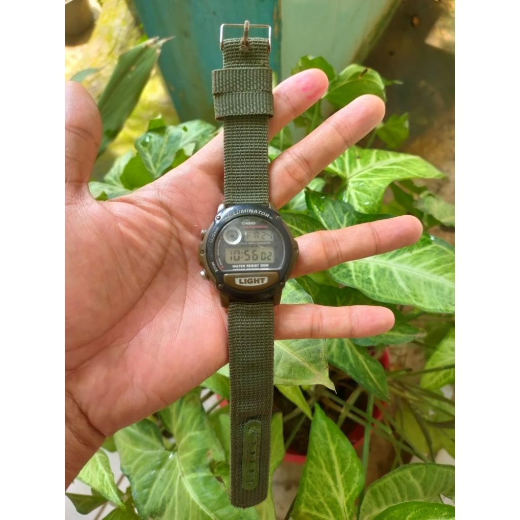 jam tangan Casio digital ILLUMINATOR original #jamtangan #casio #original #militaryserries