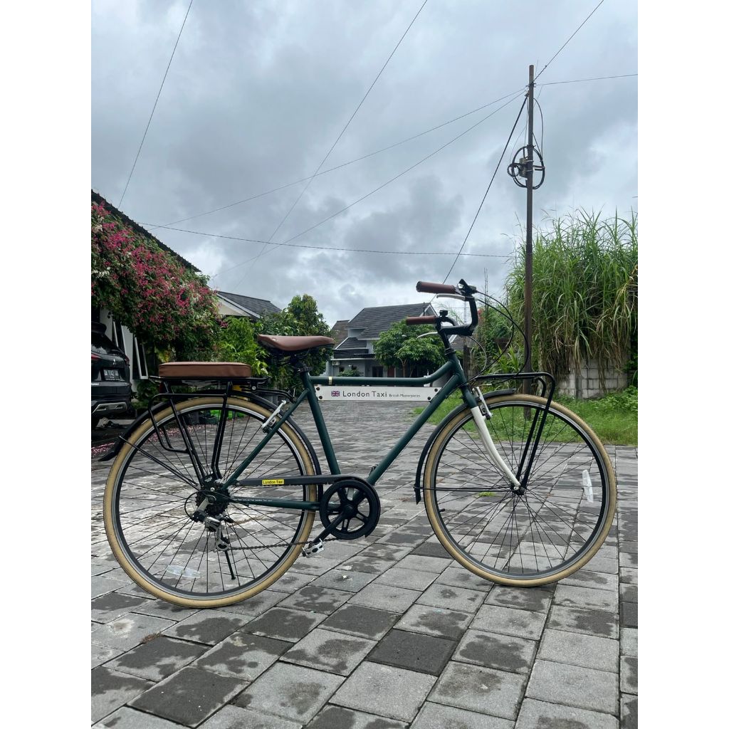 SEPEDA LONDON TAXI CRB M 700 C BONUS BONCENGAN