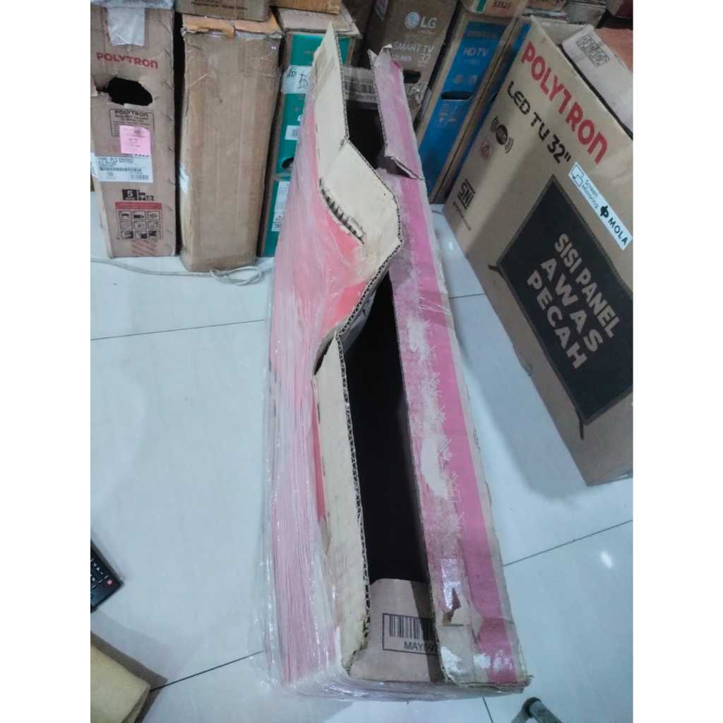 TV LED LG 32 Inch HD Digital TV HDMI USB DVBT-T2 Kondisi bekas masih segel siap pakai 4841F