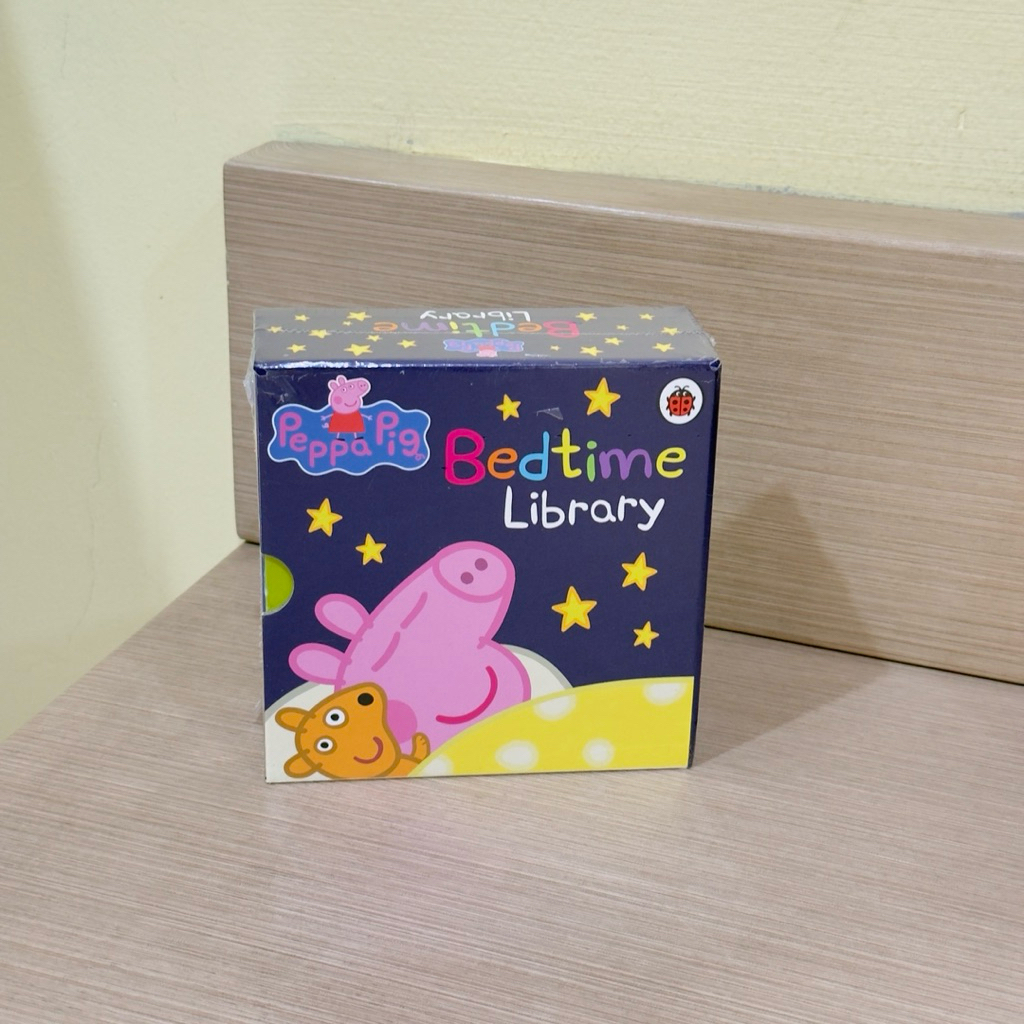 Peppa Pig Bedtime Library Set Book 4 pcs / English Book / Board Book Original
