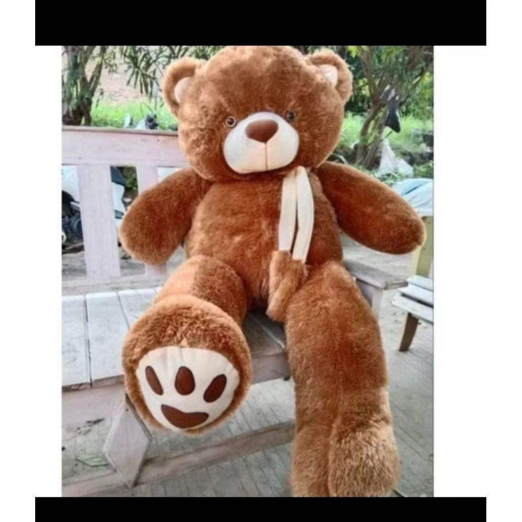 boneka jumbo teddy bear 1meter