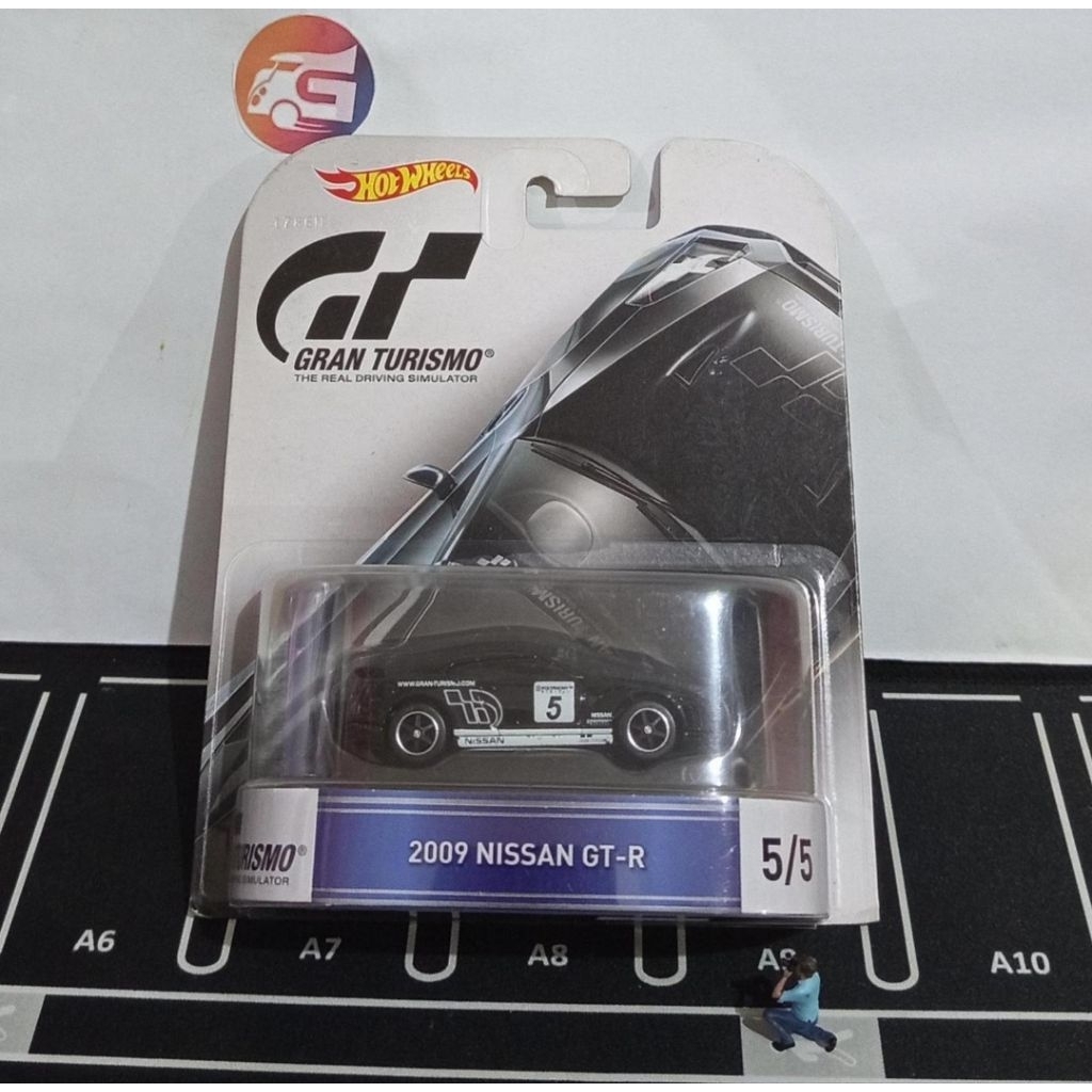 Hot Wheels Premium Retro 2009 Nissan GT-R R35 Gran Turismo (VHTF) - Hotwheels
