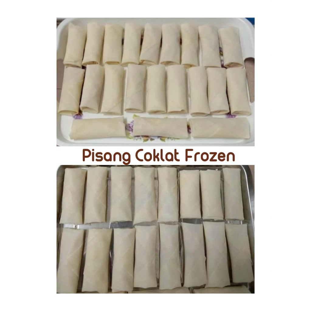 Pisang Coklat Frozen