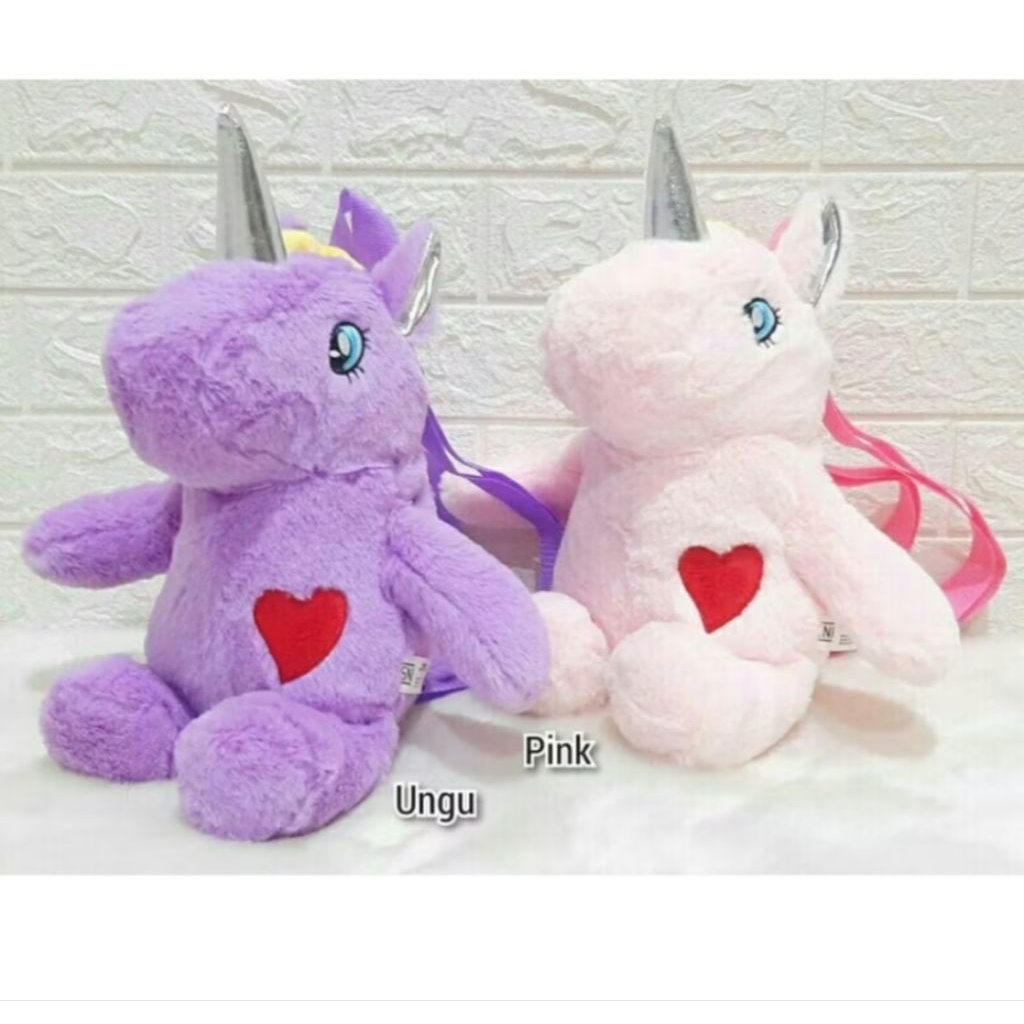 Tas selempang boneka unicorn sling bag anak unicorn tas bonela unicorn