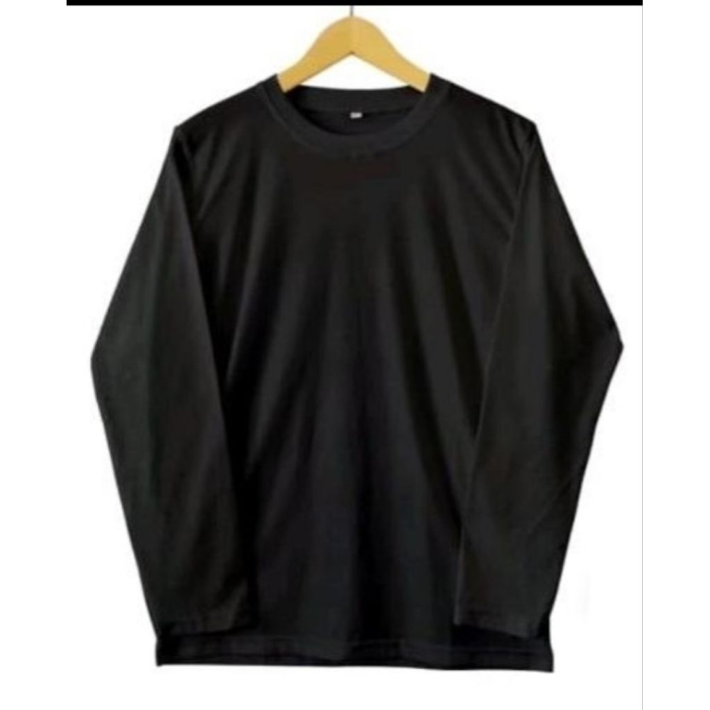 KAOS POLOS HITAM PAKET USAHA