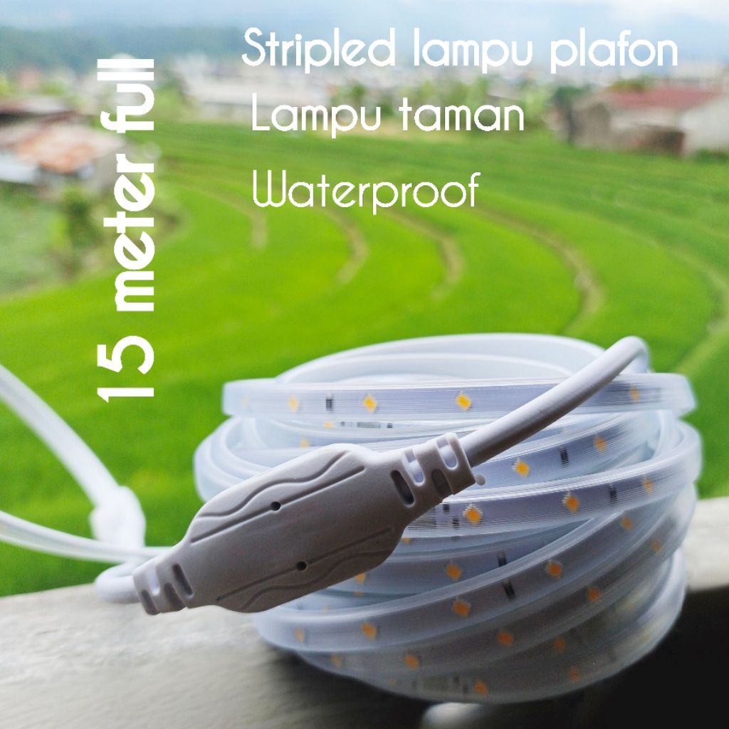 lampu led plafon rumah 15 meter lampu hias plafon 5050