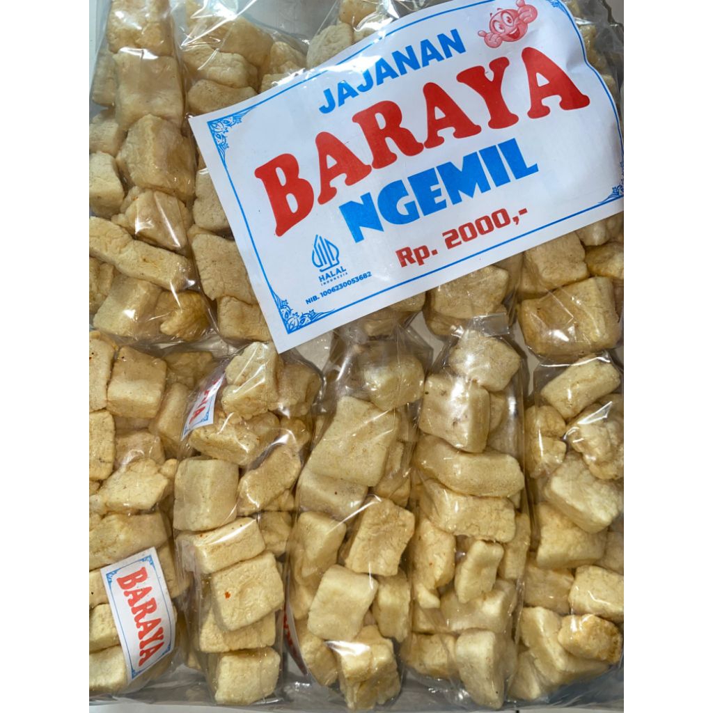 kerupuk dadu rambak gurih