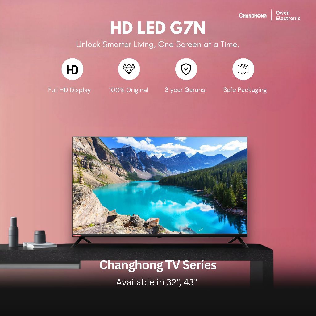 CHANGHONG 43G7N / L43G7N android tv 43 inch g7n