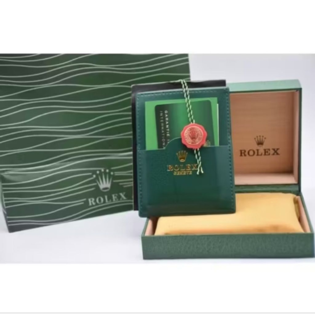 kotak jam rolex full set/box rolex premium full set