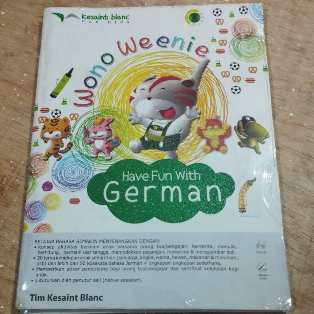Buku Original Wino Weenie Have Fun With German Belajar Bahasa Jerman Buat Anak Anak