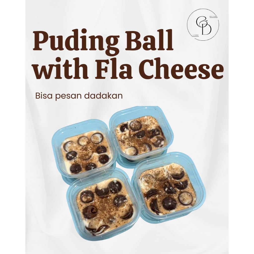 [BISA UNTUK HARI H] Pudding Ball / pudding ulang tahun / hampers pudding / pudding mini / pudding ha