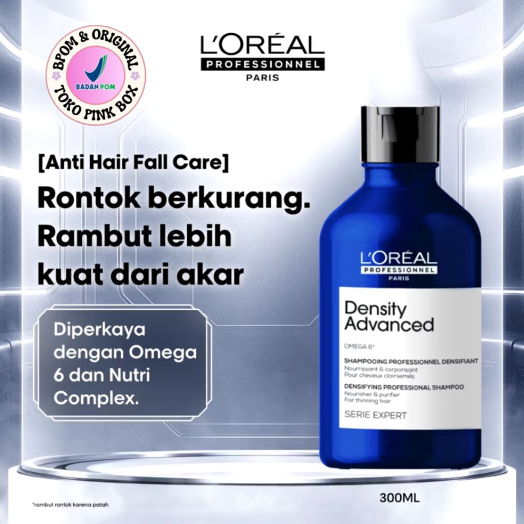 (NEW)Loreal Serie Expert Density Advanced Shampoo / Shampoo Anti Rontok