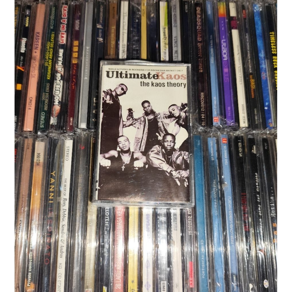 Kaset UltimateKaos - The Kaos Theory Hits Singles Casanova, My Lover