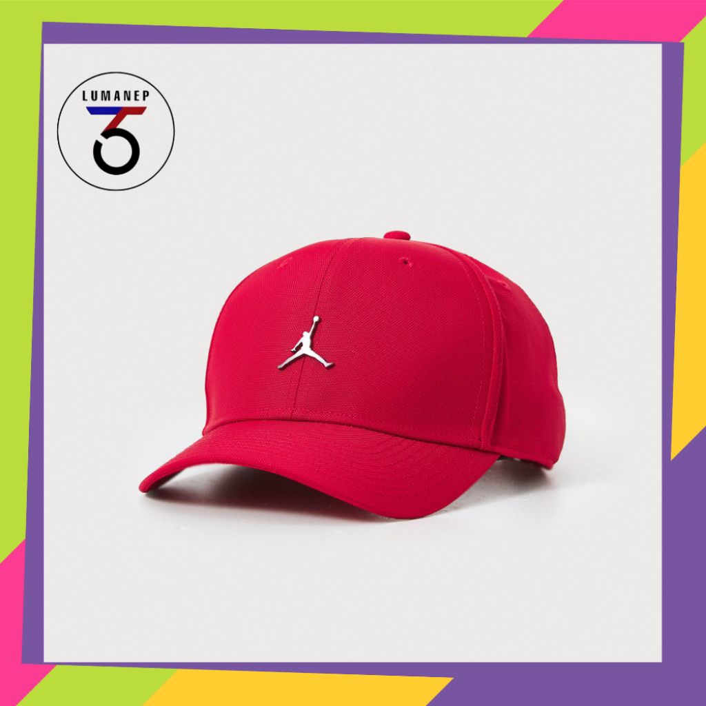 Topi Nike Jordan Rise Metal Cap - Red