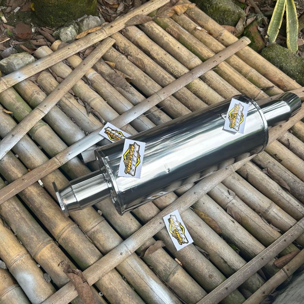 KNALPOT HINO PNP TRUK BAHAN FULL STENLIS