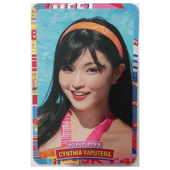 Photocard Sister Reunion Cynthia Yaputera JKT48 Photocard JKT48 Photo Card JKT 48 Photocard JKT48 Si