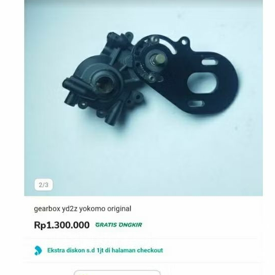 gearbox yokomo set yd2z