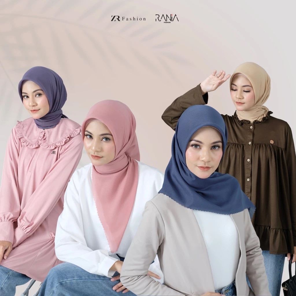 Hijab polos voal sahara premium | by Rania x ZR scarf (KATALOG 2)
