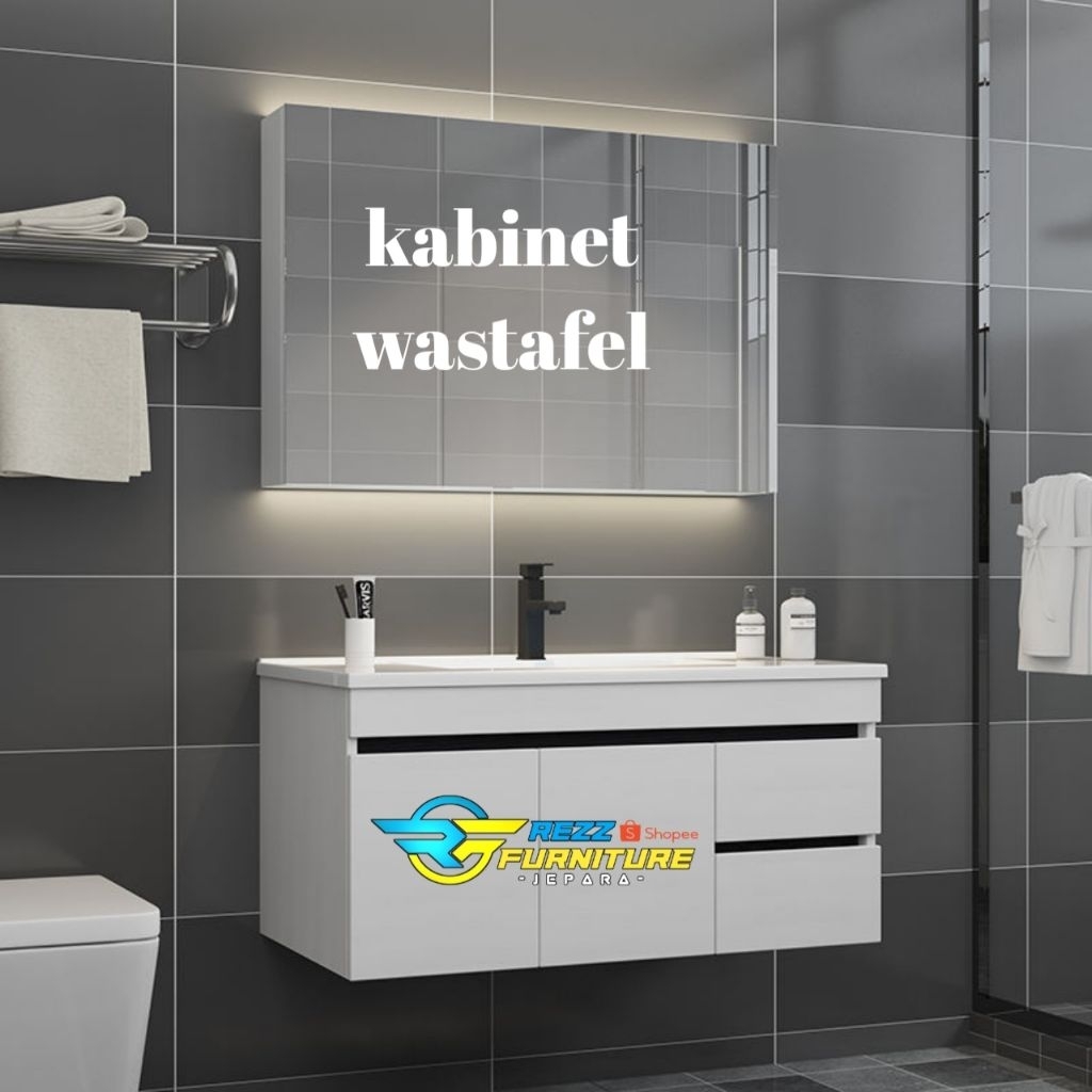 kabinet wastafel minimalis