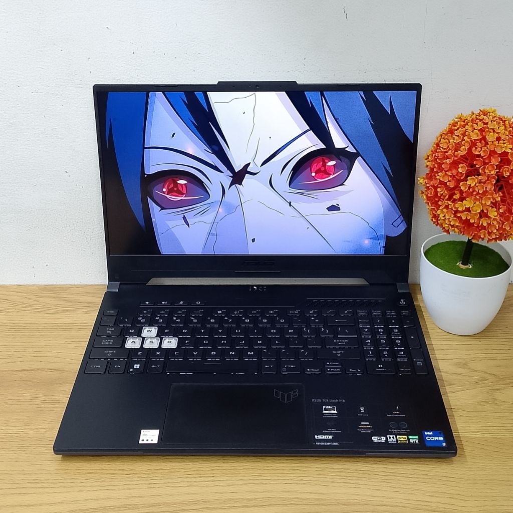Laptop Second ASUS TUF DASH F15 FX517ZE Intel core i7 Gen 12 Vga Nvidia GeForce RTX 3050ti (4GB) Ram