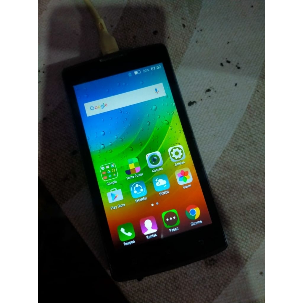 lcd lenovo a6000 ori copotan normal tinggal pasang mesin