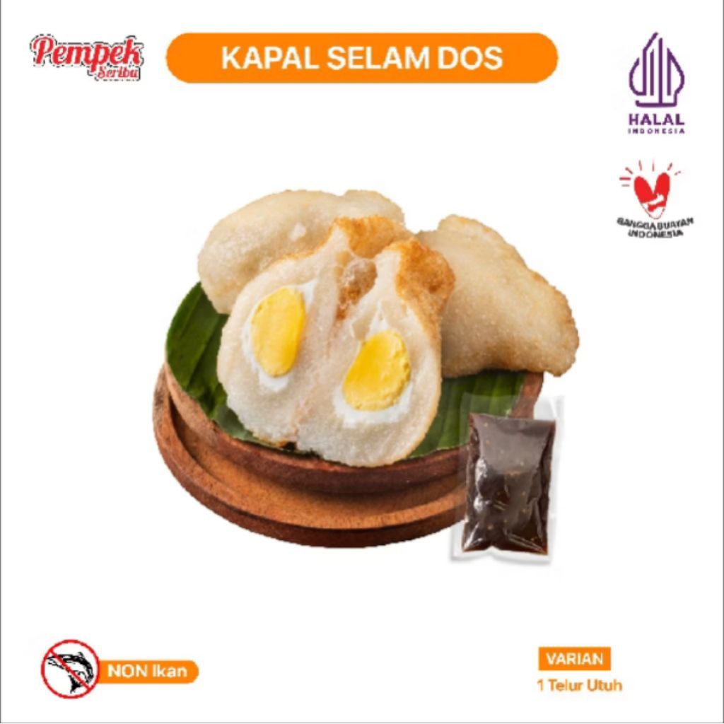 Pempek Kapal Selam Dos Enak Banget