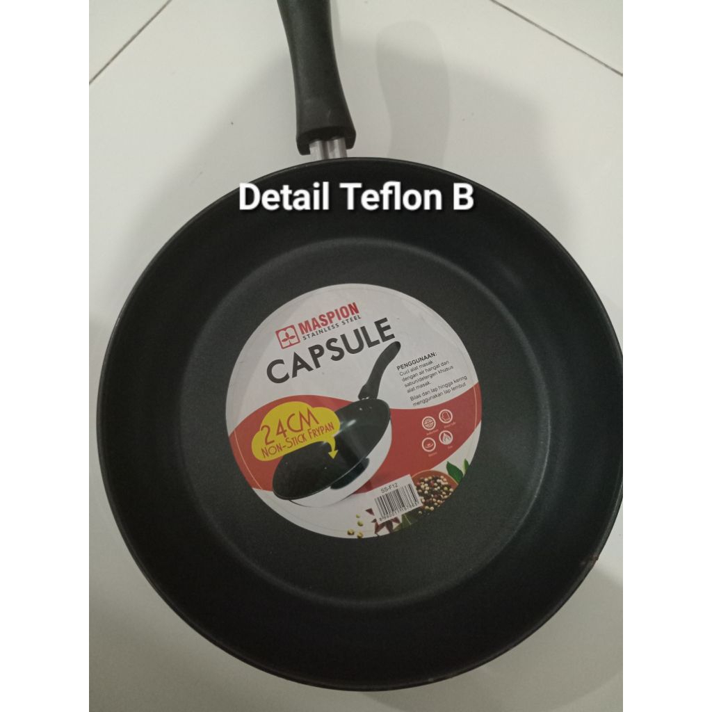 Teflon Anti Lengket bermacam Merek (Preloved Baru)