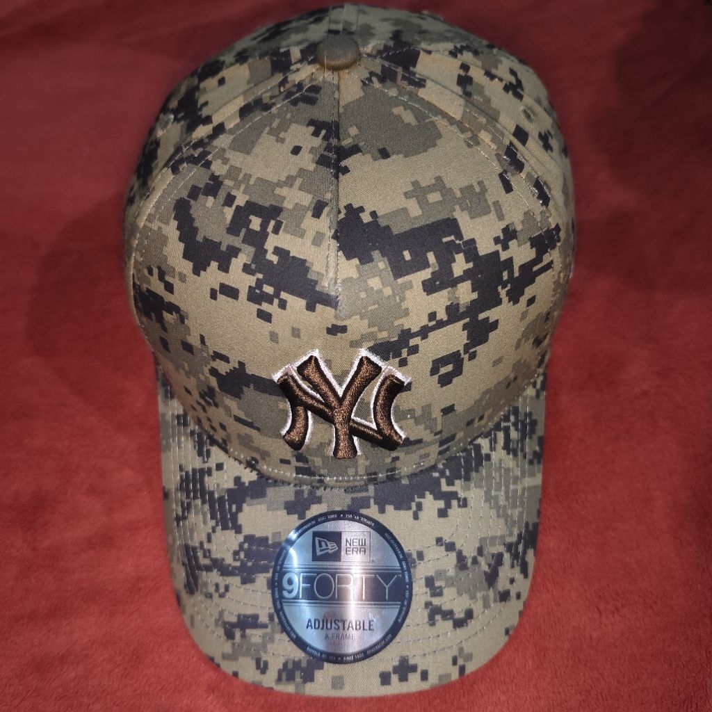 topi baru new era 9Forty MLB NY Camouflage