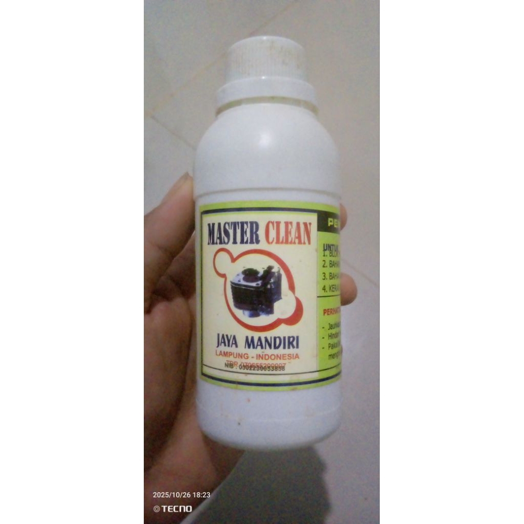 MASTER CLEAN PEMBERSIH KARAT,KERAK MESIN,JAMUR KACA