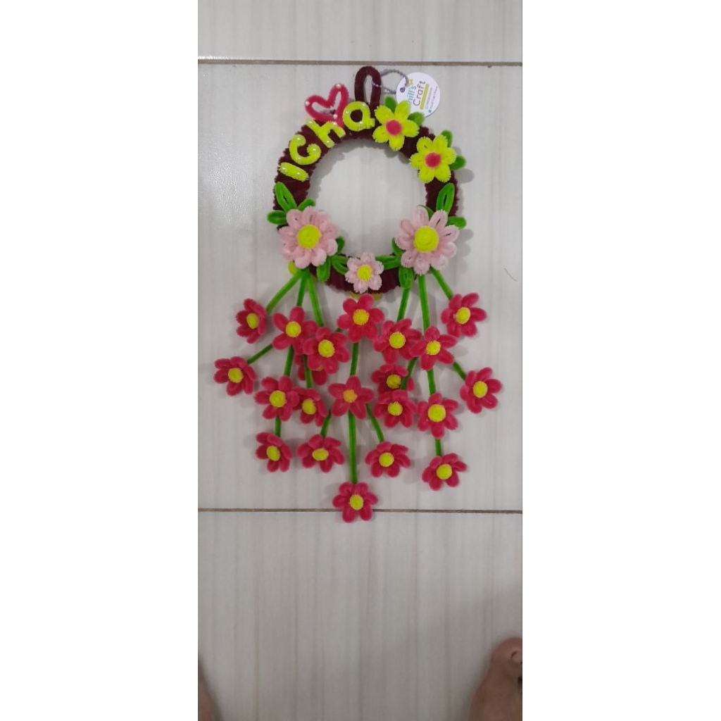 Hiasan dinding Mini/hiasanBungaGantungMini/HiasanDindingBungaGantung/BungaGantungCantik