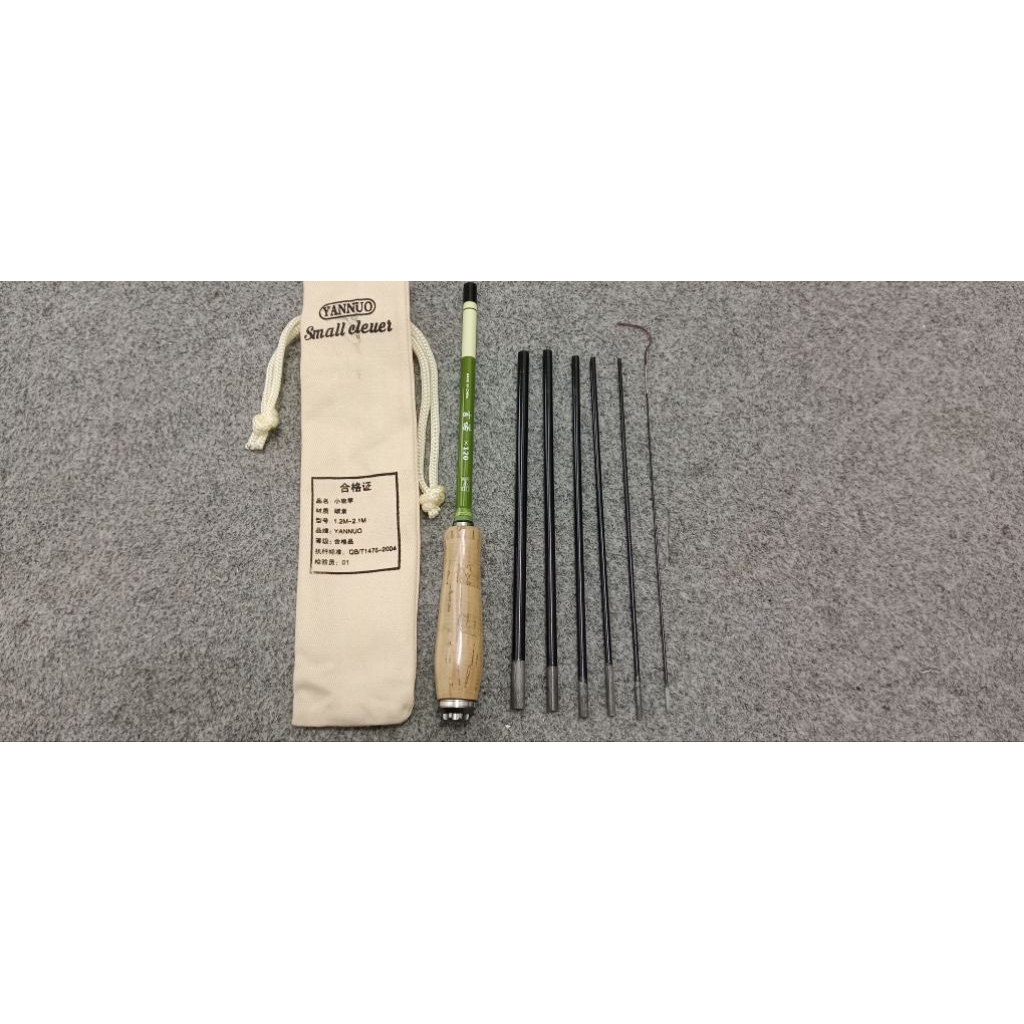 Tegek Import Ruas Pendek 23 cm Import Yannuo Small Clever Gen 2 Panjang 150 cm