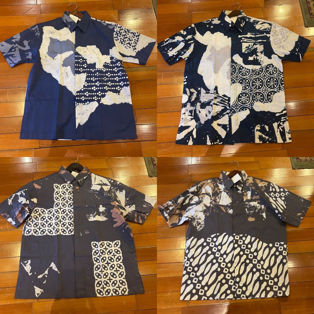 Hem Batik Katun Pria by Dian Pelangi LIMITED EDITION Baju Atasan Kemeja Outfit Kerja Kantor Pesta Ko