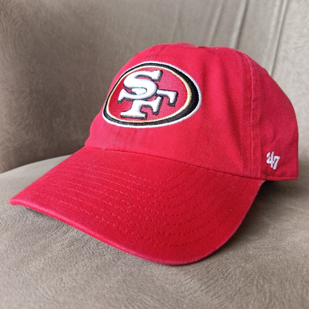 TOPI SF 47 NFL RED TOPI SAN FRANCISCO NFL 47 TOPI NFL
