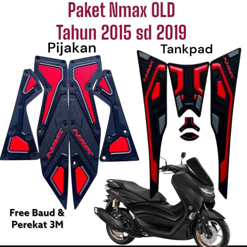 AKSESORIS KARPET NMAX OLD / AKSESORIS TANKPAD NMAX OLD 2015 S/D 2020