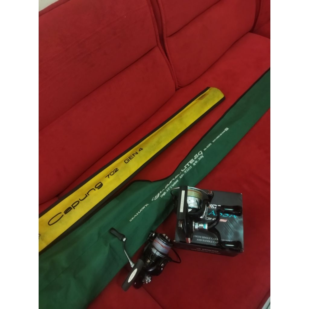 Capung 702 Gen 4 & Daido Thalassa 2000HS SW