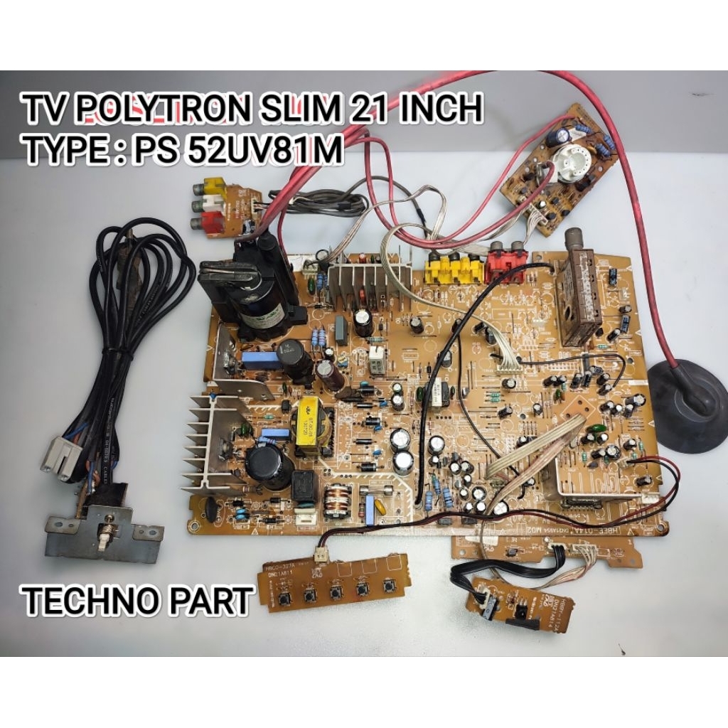 MESIN TV POLYTRON SLIM 21 INCH (PS 52UV81M)